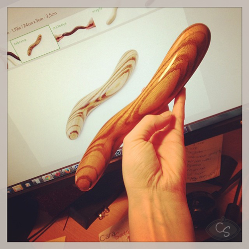 Boa Zebrano dee lee doo wooden dildo review