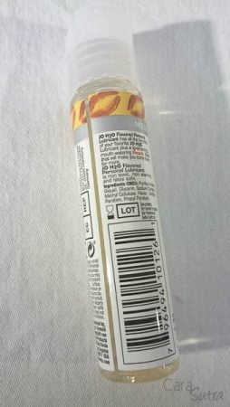System JO H2O Peach Flavoured Lube Review