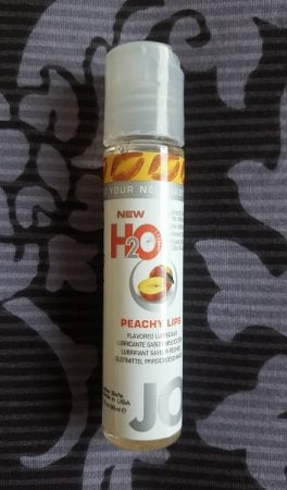 System JO H2O Peach Flavoured Lube Review
