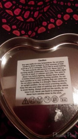 Lovehoney Cherry Lickable Massage Candle Cara Sutra Pleasure Panel Review pinkgilly15-7