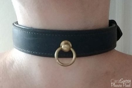 Loving Joy Bound Nubuck Leather Choker with O Ring Review