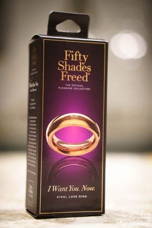 Fifty Shades Freed I Want You Now Steel Love Ring Review