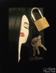 padlock and keys for chastity