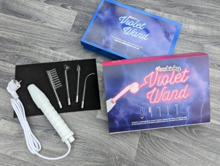 UberKinky Violet Wand Review - How to use a Violet Ray with Video Demo