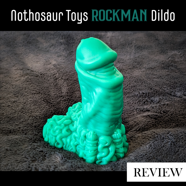 It’s quite fun brandishing your weapon of choice, heading out on a board game adventure with friends, finding treasure & trouble in equal measure – think Lord of the Rings setting, with cards, dice, snacks and laughter. So, when the Nothosaur Toys team offered their newest sex toy to review, the Nothosaur Toys Rockman Fantasy Dwarf Dildo, I leapt at the chance.