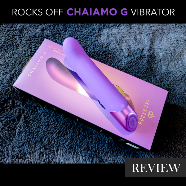 Good grief, what a gorgeously glamorous G-vibe this is! The Rocks Off Chaiamo G-Spot Vibrator definitely has the G-factor. It has been a while since I tried out a new Rocks Off sex toy, so I was delighted to be kindly offered the Rocks Off Chaiamo G Vibe to review.