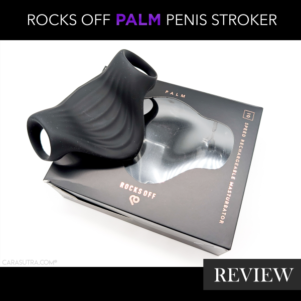 The Rocks Off Palm Silicone Penis Masturbator is an ingeniously designed vibrating cock stroker made from a flexible, body-safe material and which boasts rechargeable power with a simple one-button operation. Thanks to the Rocks Off team for sending us this cock masturbation toy free of charge, in exchange for our fair and honest review. Let’s dive in!