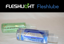 Fleshlight Fleshlube water-based lubricant bottle front 118 ml