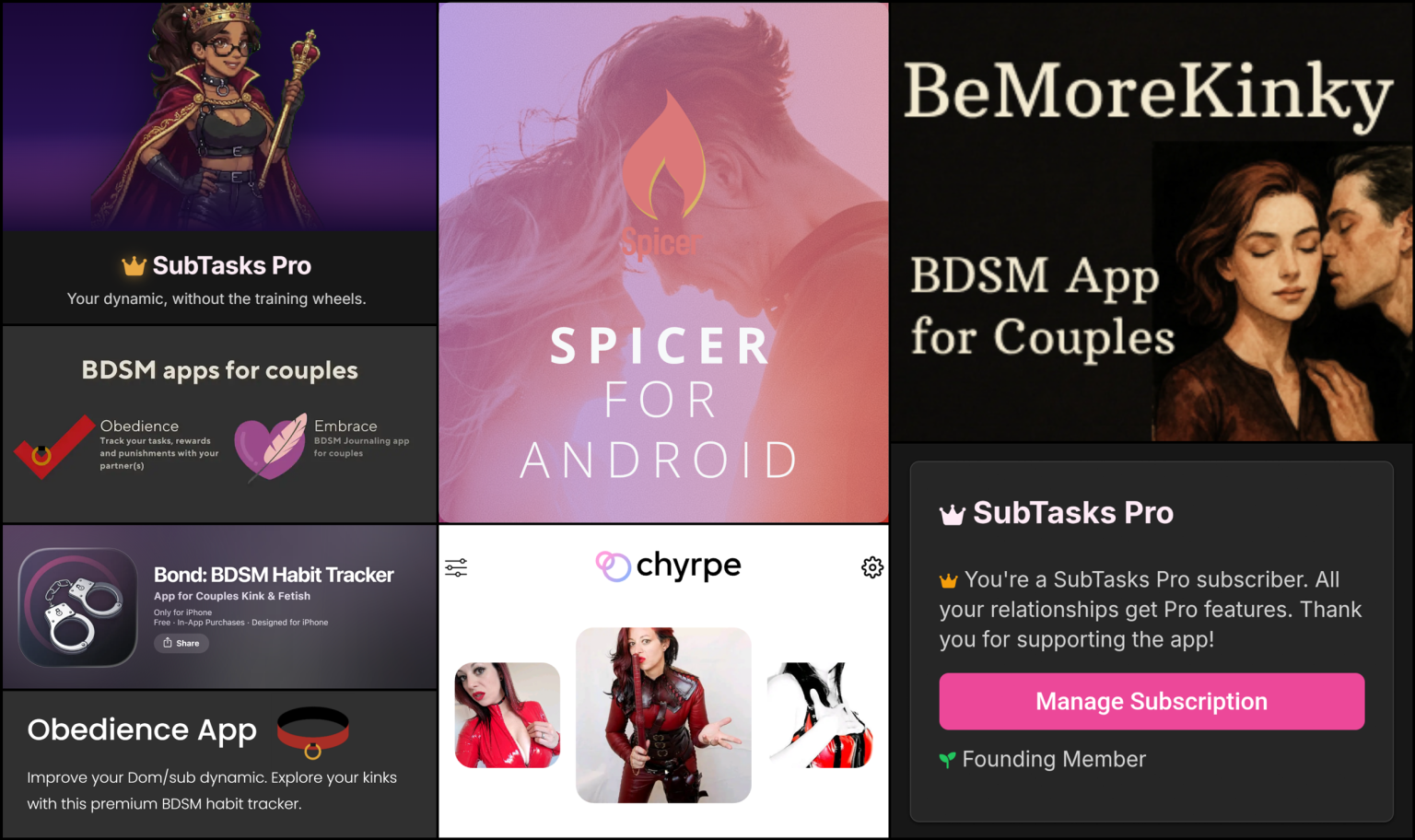 Best BDSM Apps for Couples: Compare the Top Kink Apps