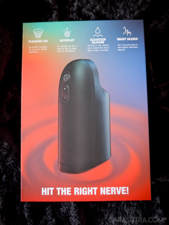 Arcwave Ion 2 box showing the Pleasure Air, Autopilot, CleanTech silicone and Smart Silence feature icons