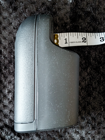 Arcwave Ion 2 measured lengthways with a tape measure showing its overall size