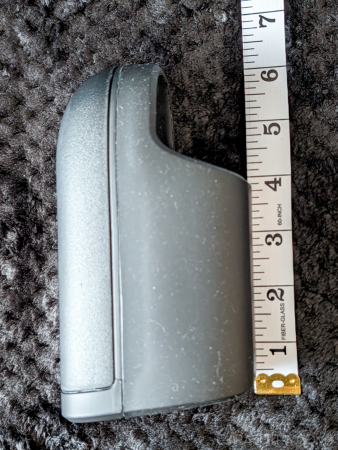 Arcwave Ion 2 side profile measured against a tape measure