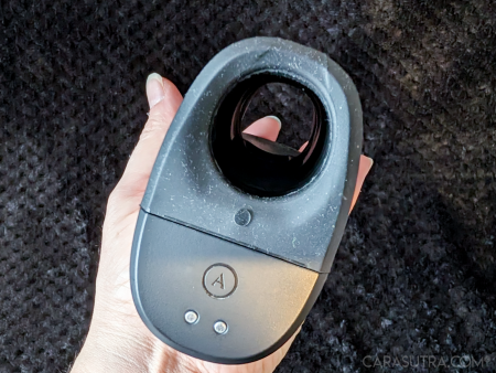Arcwave Ion 2 held up showing the stretchy CleanTech silicone sleeve entrance