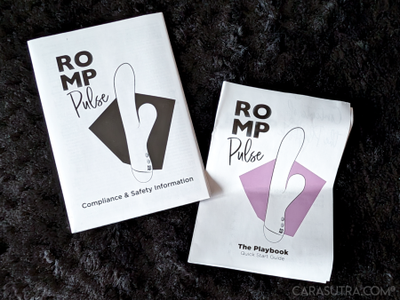 The ROMP Pulse Playbook quick-start guide and Compliance & Safety Information booklets